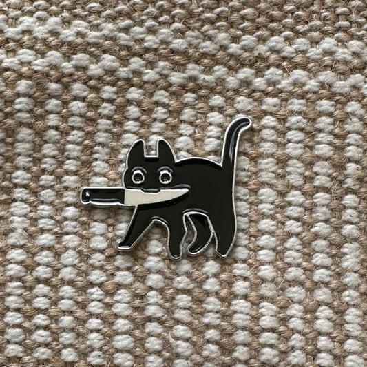 Cat With Knife!